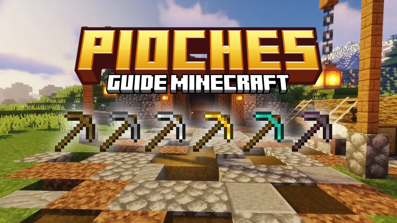 Pioche Minecraft
