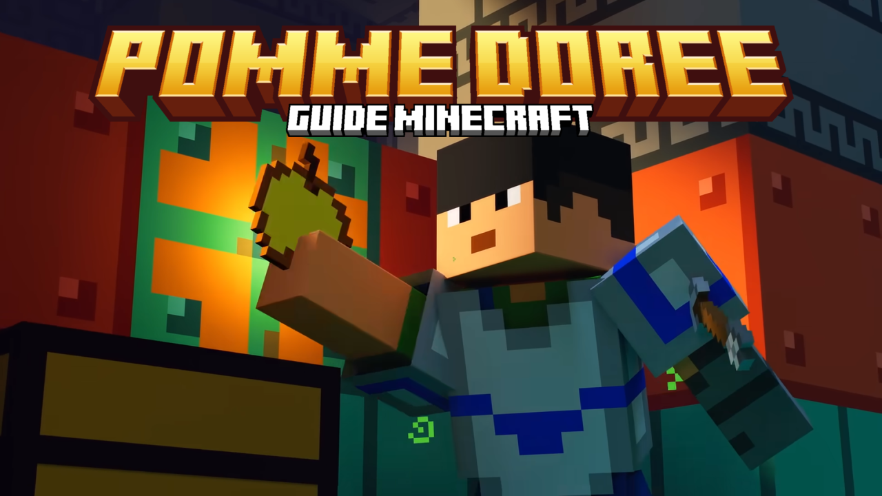 Pomme dorée – Guide Minecraft