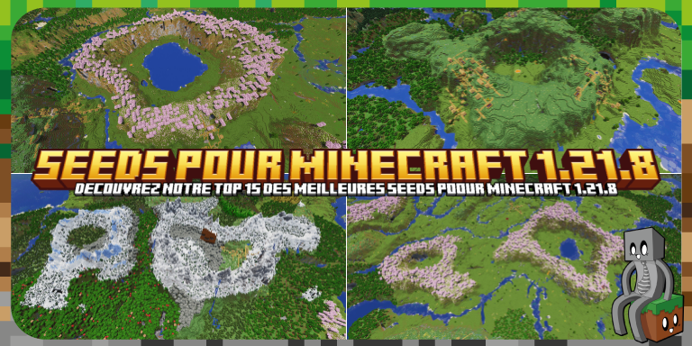 Top 15 des seeds Minecraft