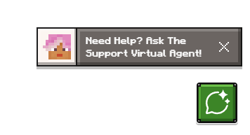 Bouton support merl