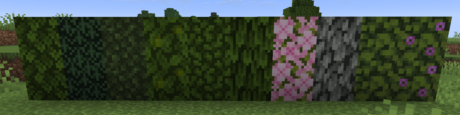 Feuilles non-transparentes 1.21.11