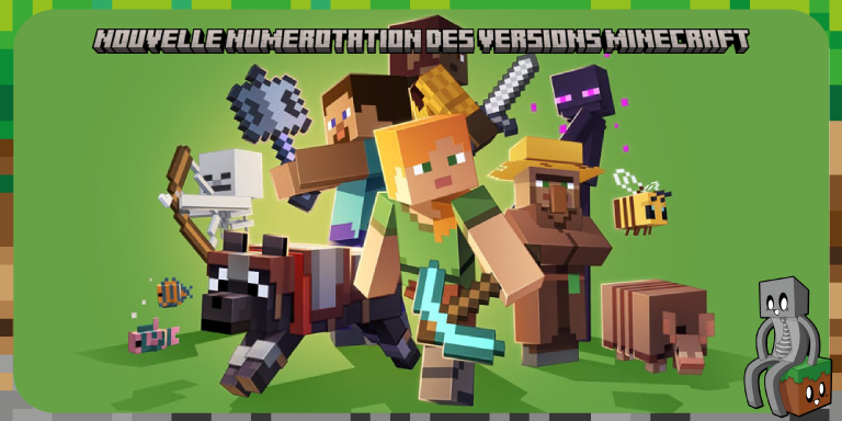 Numerotation version minecraft