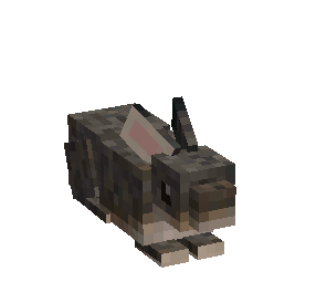 Un lapin Minecraft