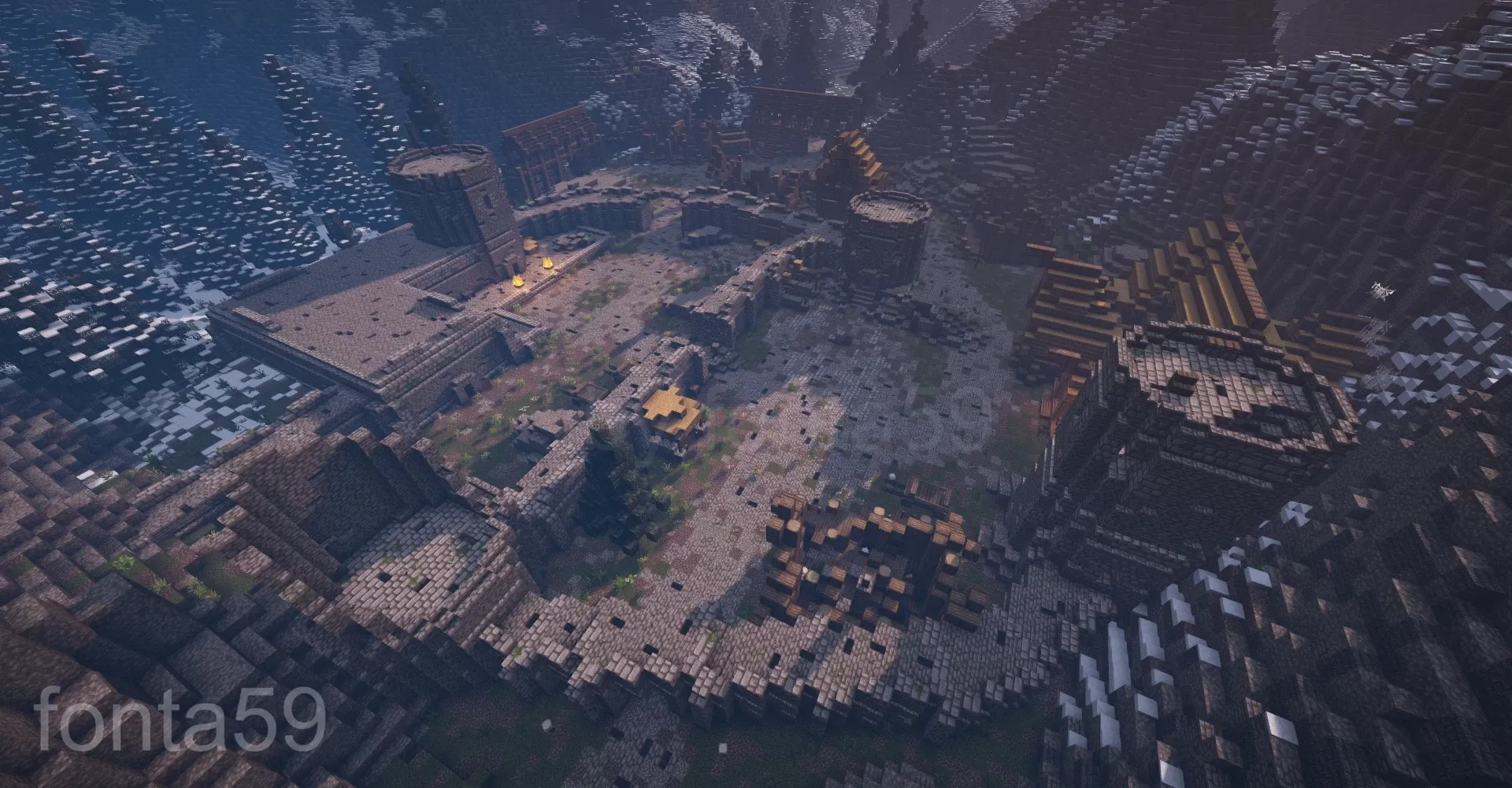 helgen skyrim minecraft