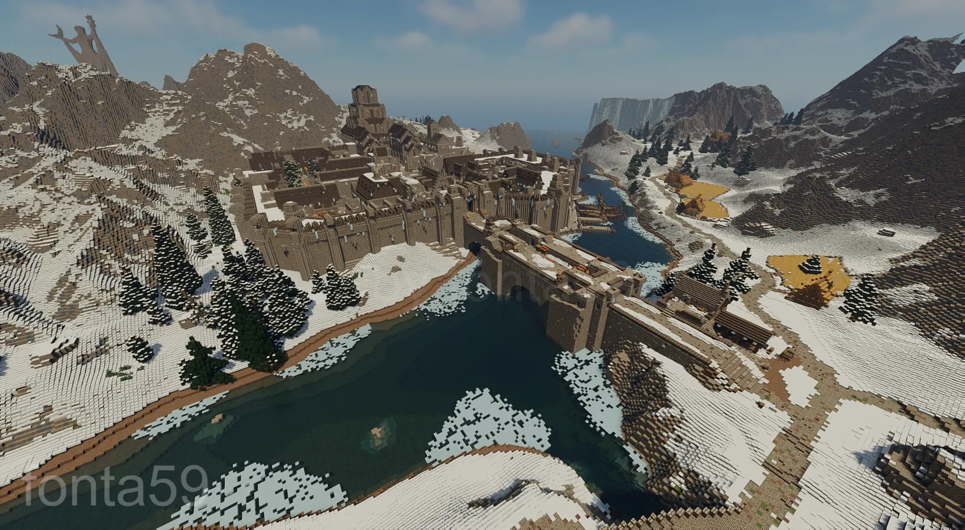 windhelm skyrim minecraft