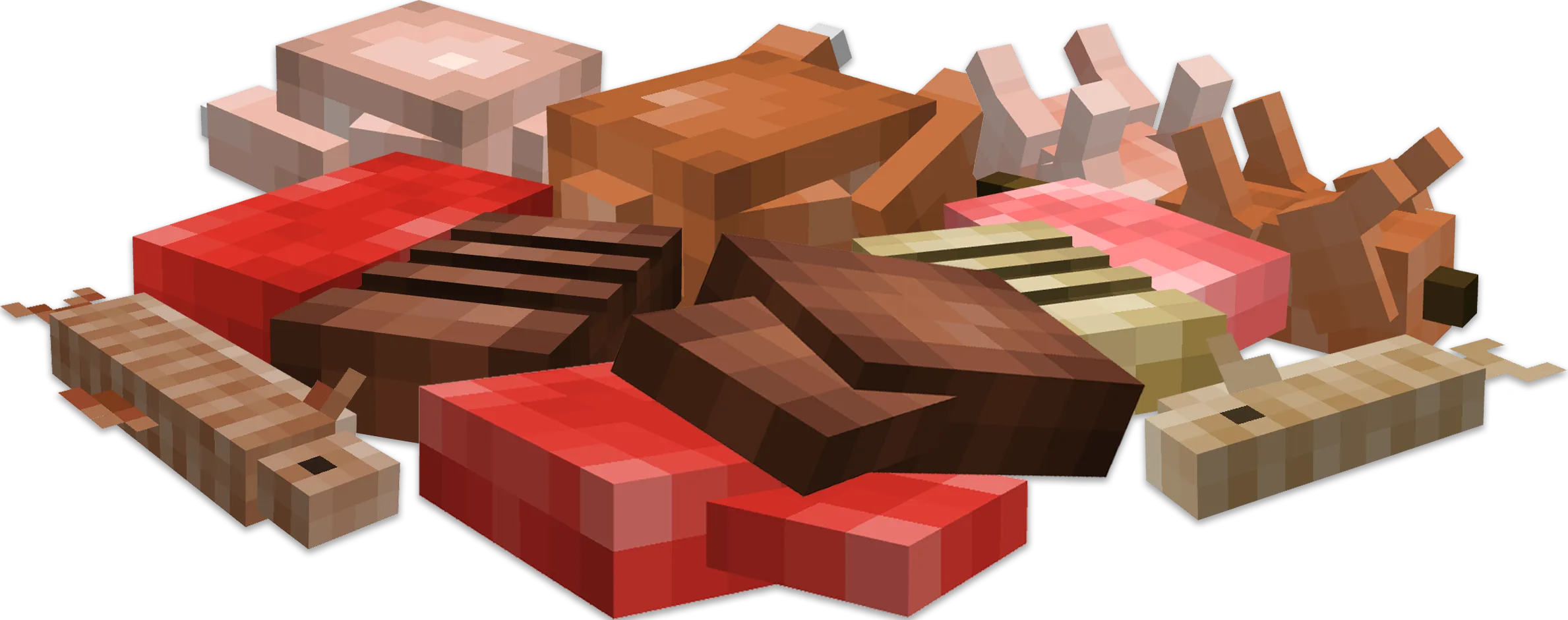 Visuel de la viande et du poisson  avec Fresh Textures