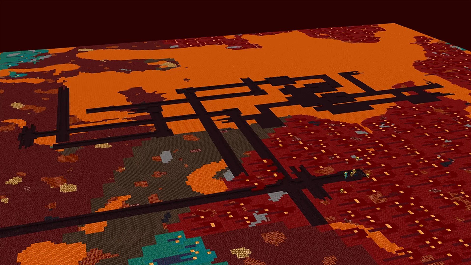 Dimension du nether totalement plate